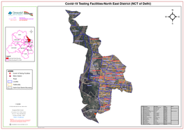 Covid-19 Testing Facilities-North East District (NCT of Delhi)