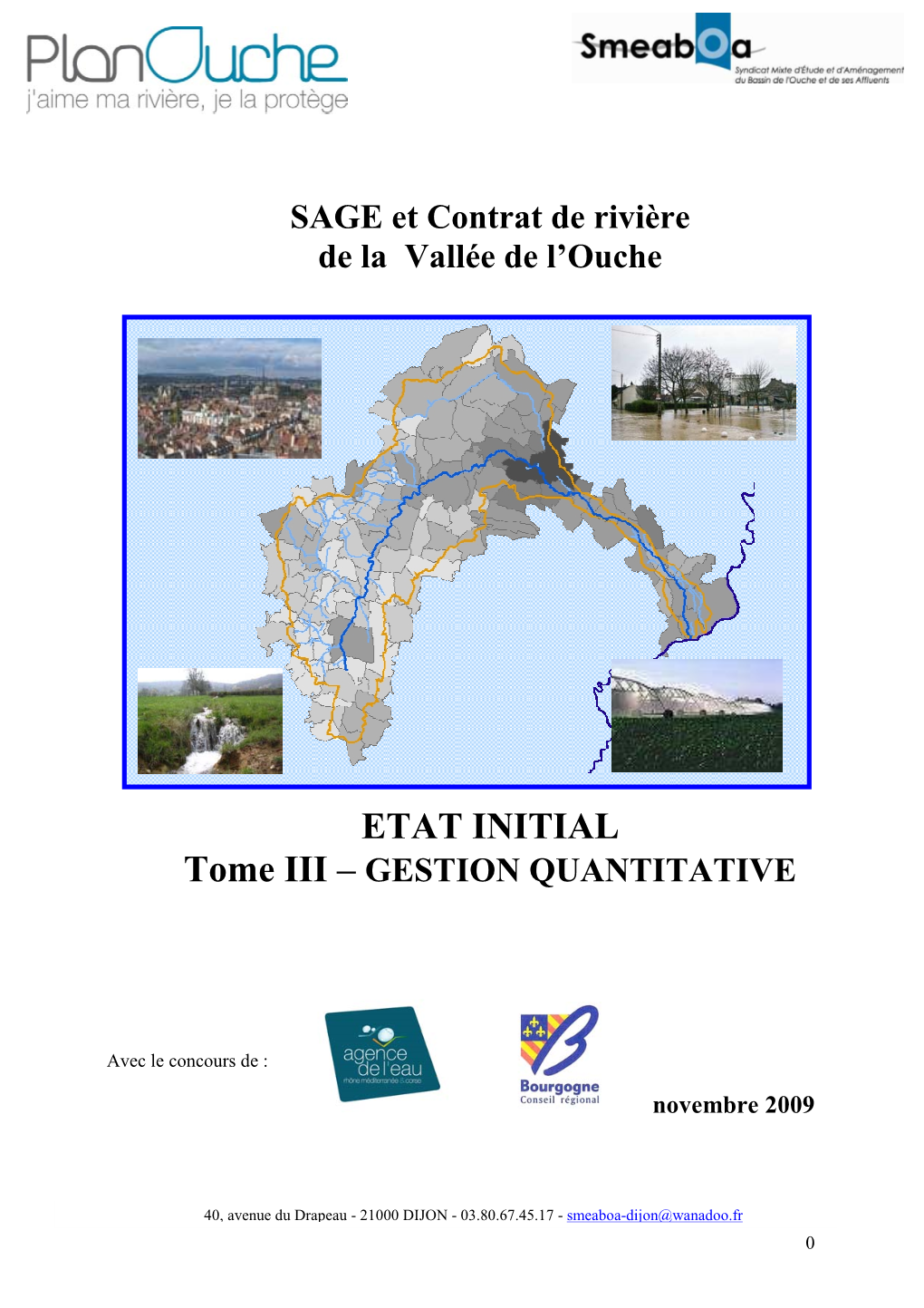 ETAT INITIAL Tome III – GESTION QUANTITATIVE