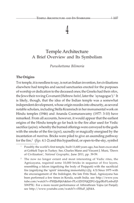 Temple Architecture and Its Symbolism | 107 4