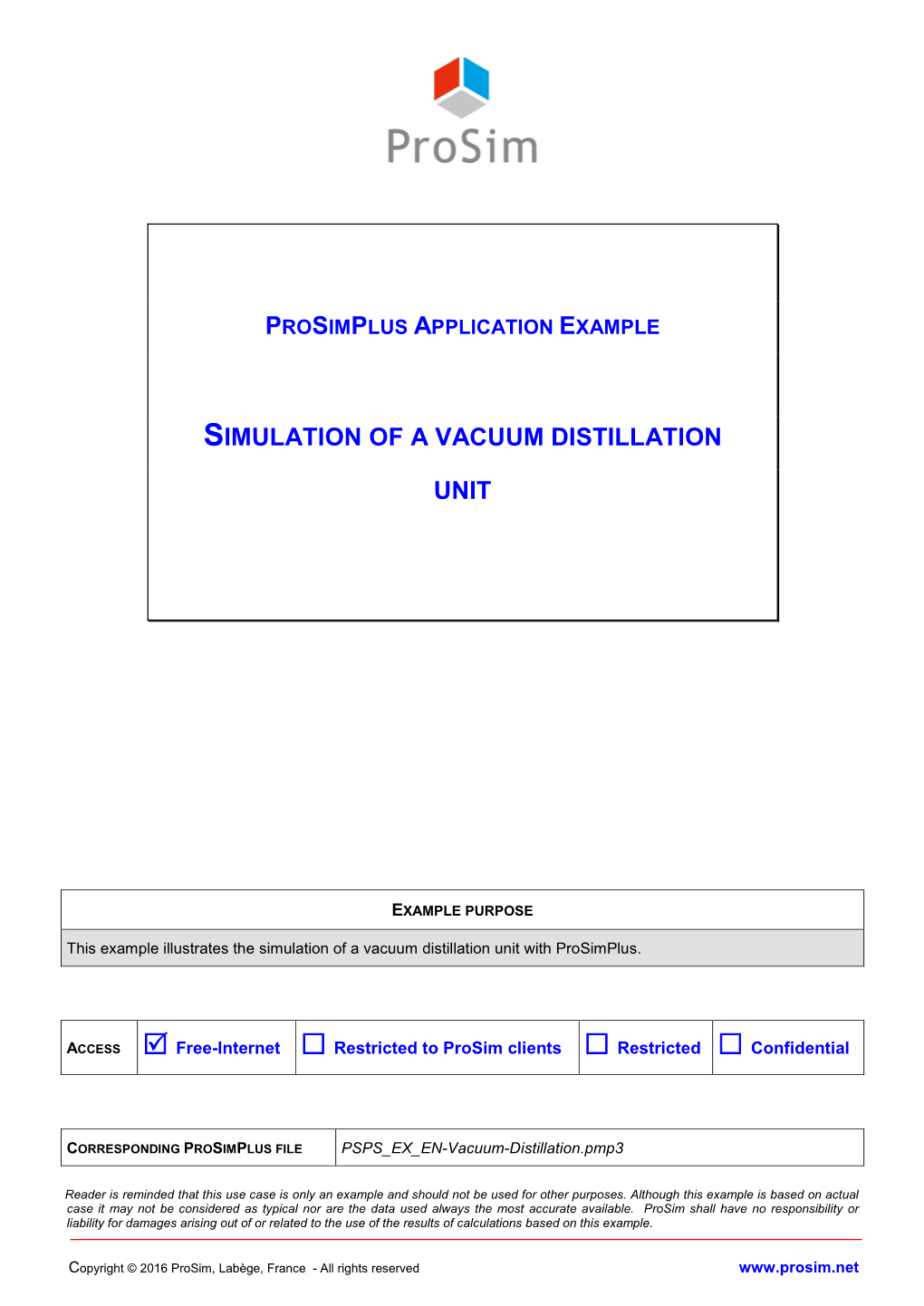 Vaccum Distillation