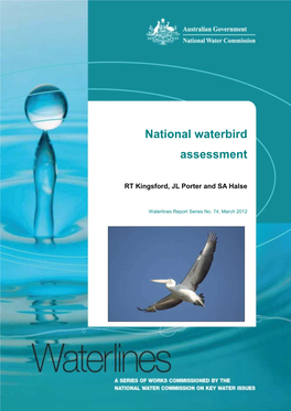 Waterlines-74 National Waterbird Assessment