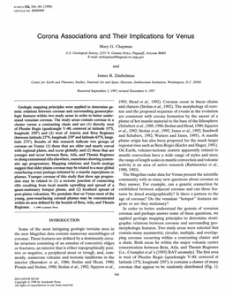 Corona Associations and Their Implications for Venus