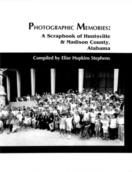 A Scrapbook of Huntsville of Madison County, Alabama
