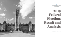 2019 Federal Election: Result and Analysis