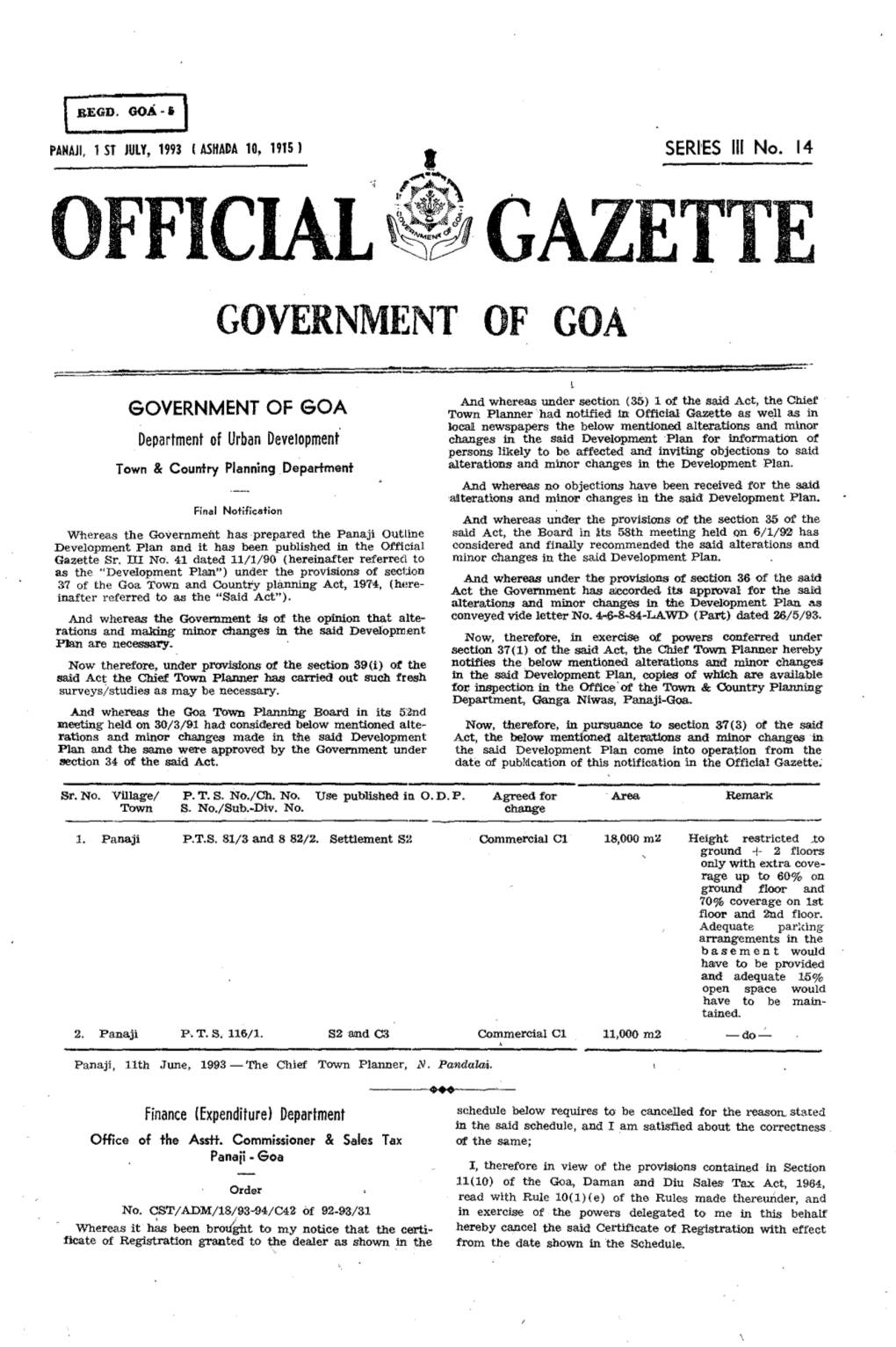 Official Gazette