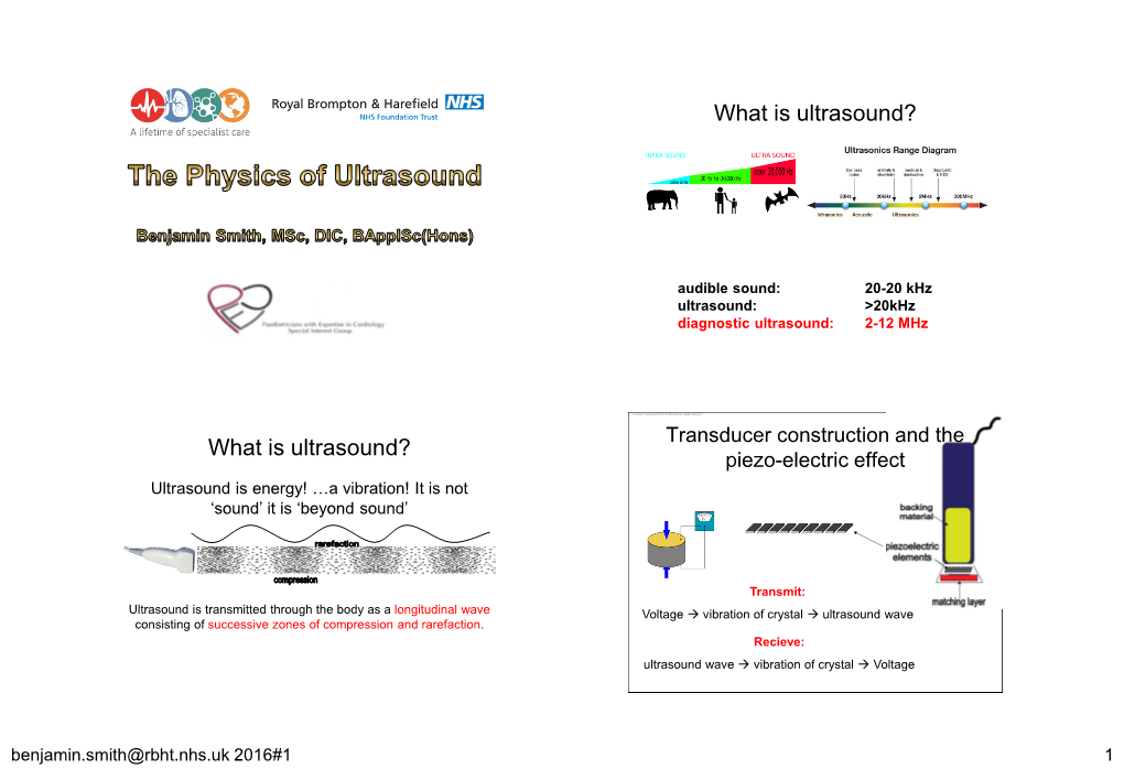 What Is Ultrasound? What Is Ultrasound?