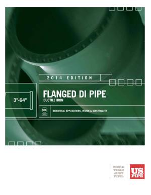Flanged DI PIPE 3"-64" Ductile Iron