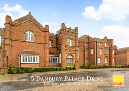5 Danbury Palace Drive Danbury, Chelmsford, Essex a GROUND FLOOR APARTMENT WITHIN a GRADE II LISTED PALACE CONVERSION, SET at the HEART of a PRIVATE COUNTRY ESTATE