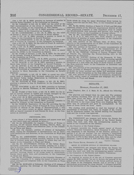 Congressional Record- Senate. December 17