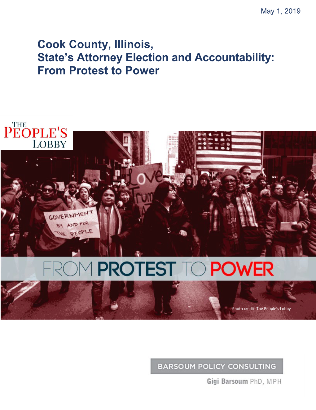 Cook County, Illinois, State's Attorney Election and Accountability