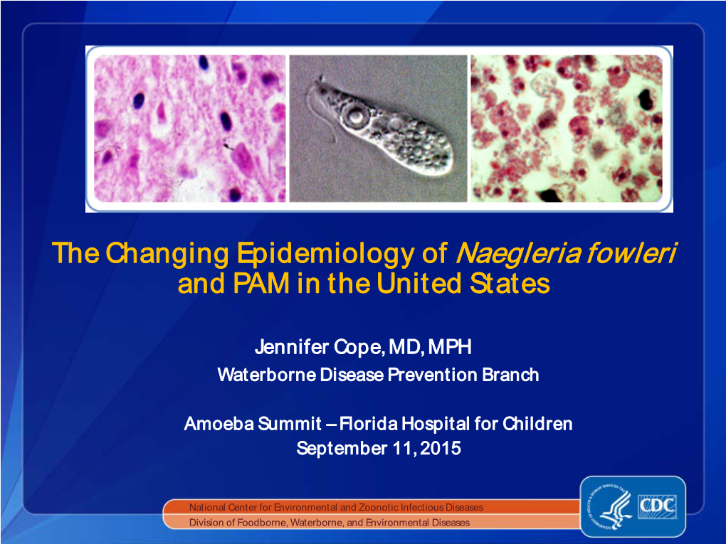 The Changing Epidemiology of Naegleria Fowleri and PAM in the United States