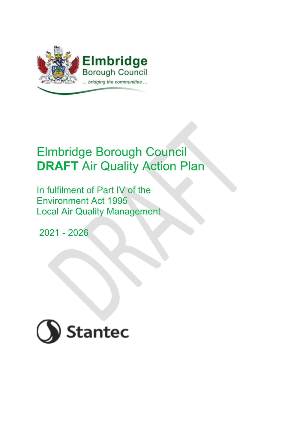 Elmbridge Borough Council DRAFT Air Quality Action Plan