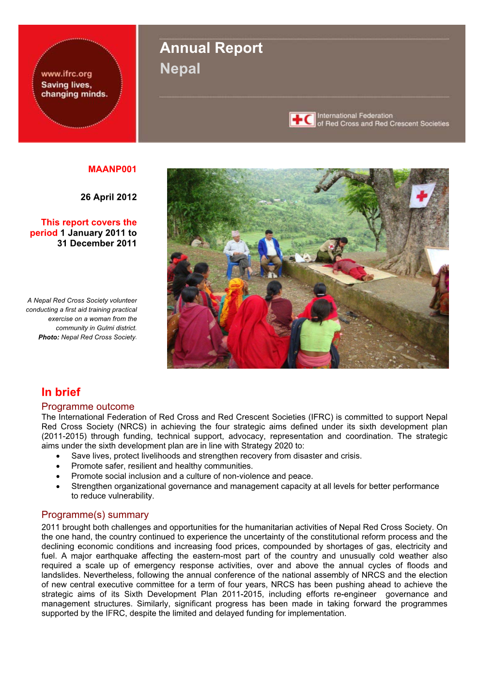 Annual Report Nepal