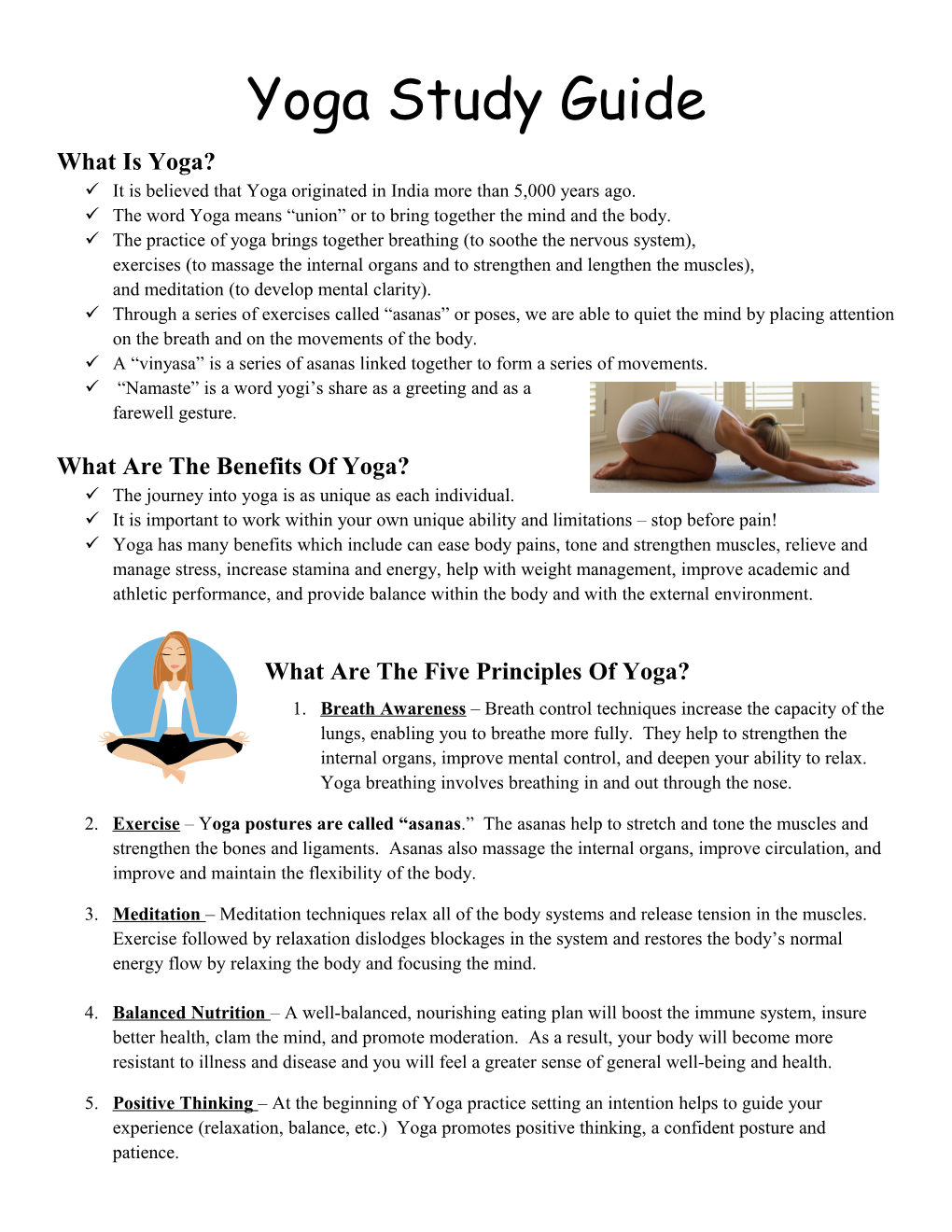 Yoga Study Guide