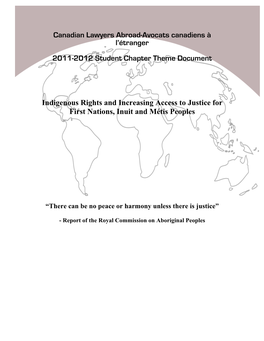 2011-12 Indigenous Rights and Increasing Access To