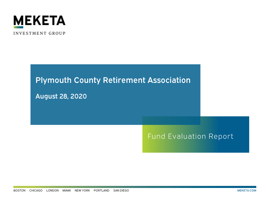 Fund Evaluation Report