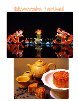 Mooncake Festival Or Zhongqiu Festival, Is a Popular Lunar Harvest Festival Celebrated by Chinese and Vietnamese People