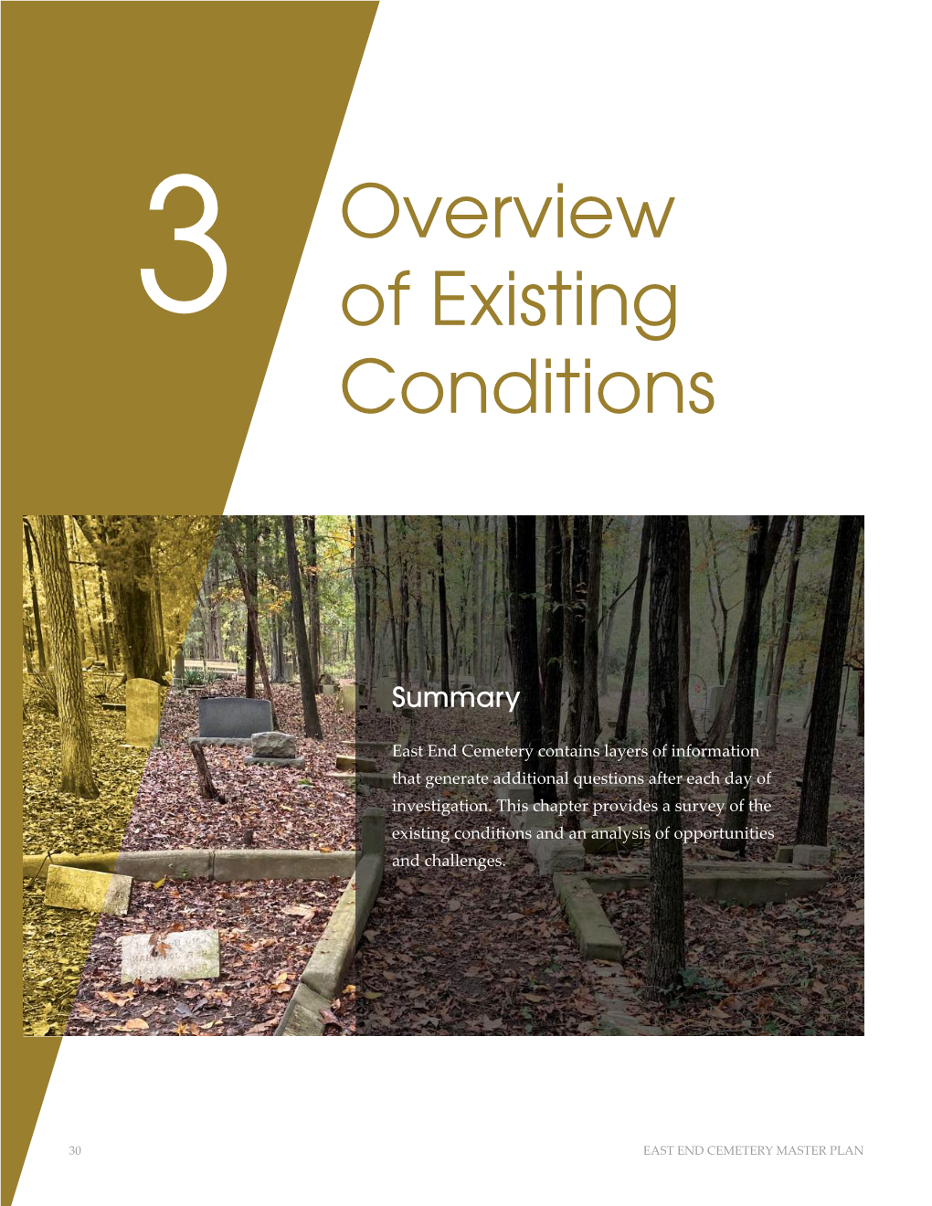 Overview of Existing Conditions