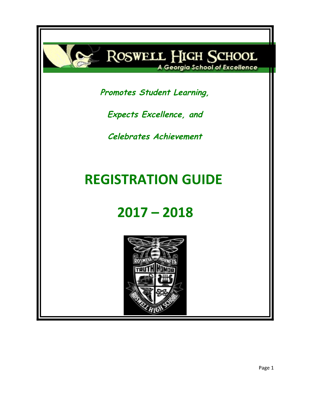 RHS Course Catalog 2017-2018