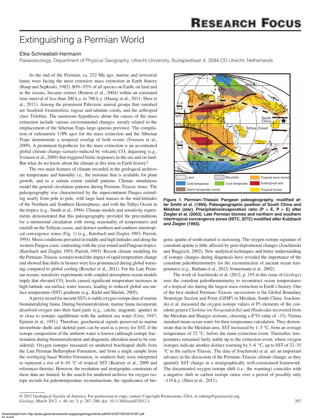 Extinguishing a Permian World