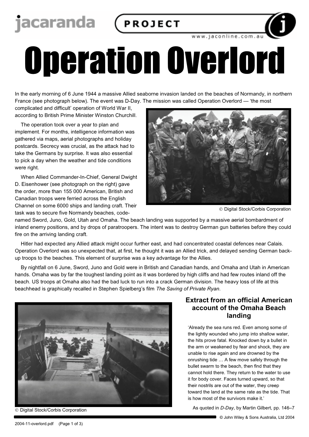 Operation Overlord