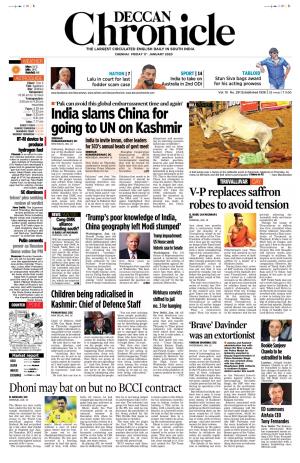 India Slams China for Going to UN on Kashmir De-Radicalisation Camps Dealing with Terrorism, Leadership of Chief Minister Going on in Our Country