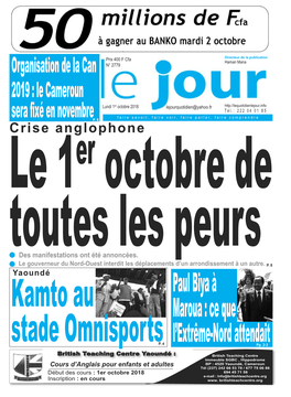 Paul Biya À Maroua : Grosse Attente Peu D’Annonces Meeting