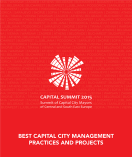 Best Capital City Management Practices and Projects Capital