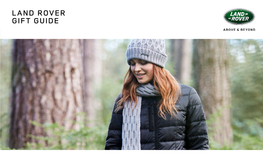 Land Rover Gift Guide Persevere