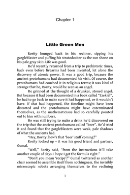 Chapter 1 Little Green