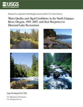 Water Quality and Algal Conditions in the North Umpqua River, Oregon, 1995–2007, and Their Response to Diamond Lake Restoration
