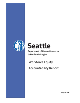 Workforce Equity Accountability Report