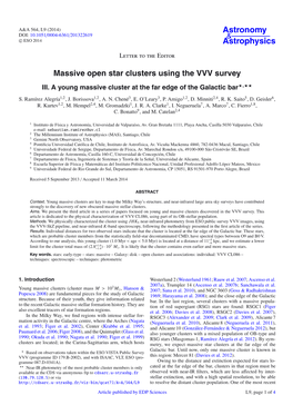 Massive Open Star Clusters Using the VVV Survey III