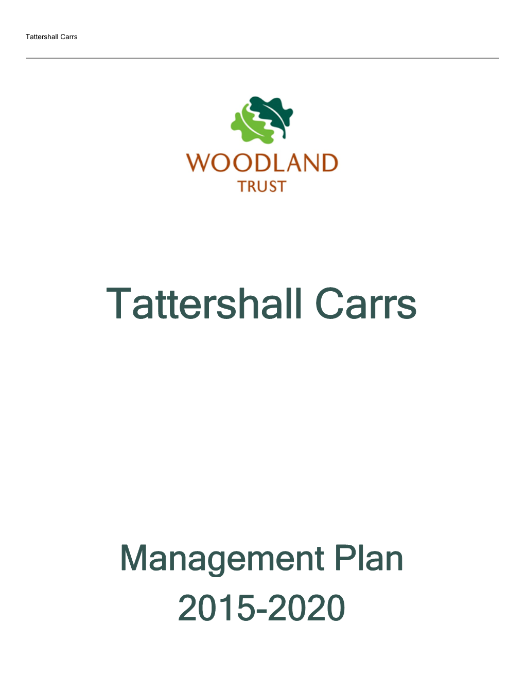 Tattershall Carrs