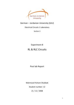 RL & RLC Circuits