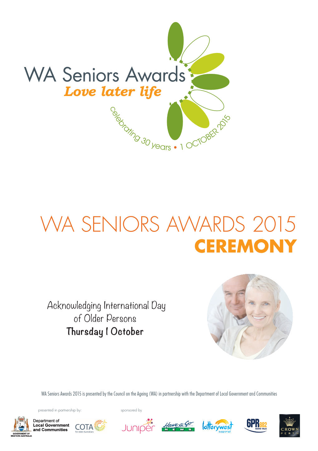 Wa Seniors Awards 2015 Ceremony