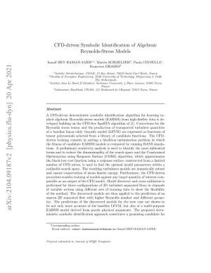CFD-Driven Symbolic Identification of Algebraic Reynolds-Stress Models