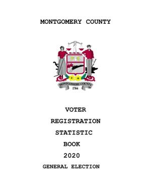 Voter Registration Statistics for the 2020 General Election