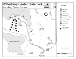 Waterbury Center State Park Map and Guide