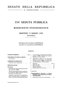 Senato Della Repubblica X Legislatura