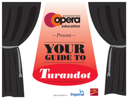 Education Guide Turandot