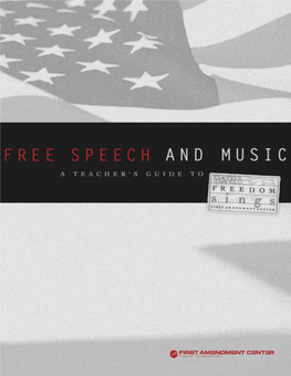Free Speech and Music