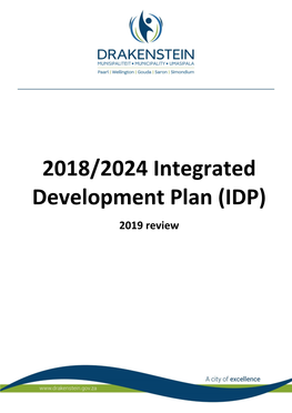 2018/2024 Integrated Development Plan (IDP)