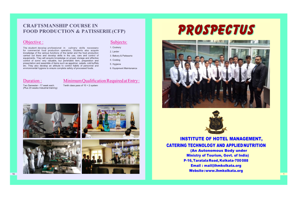 IIHM Prospectus.Cdr