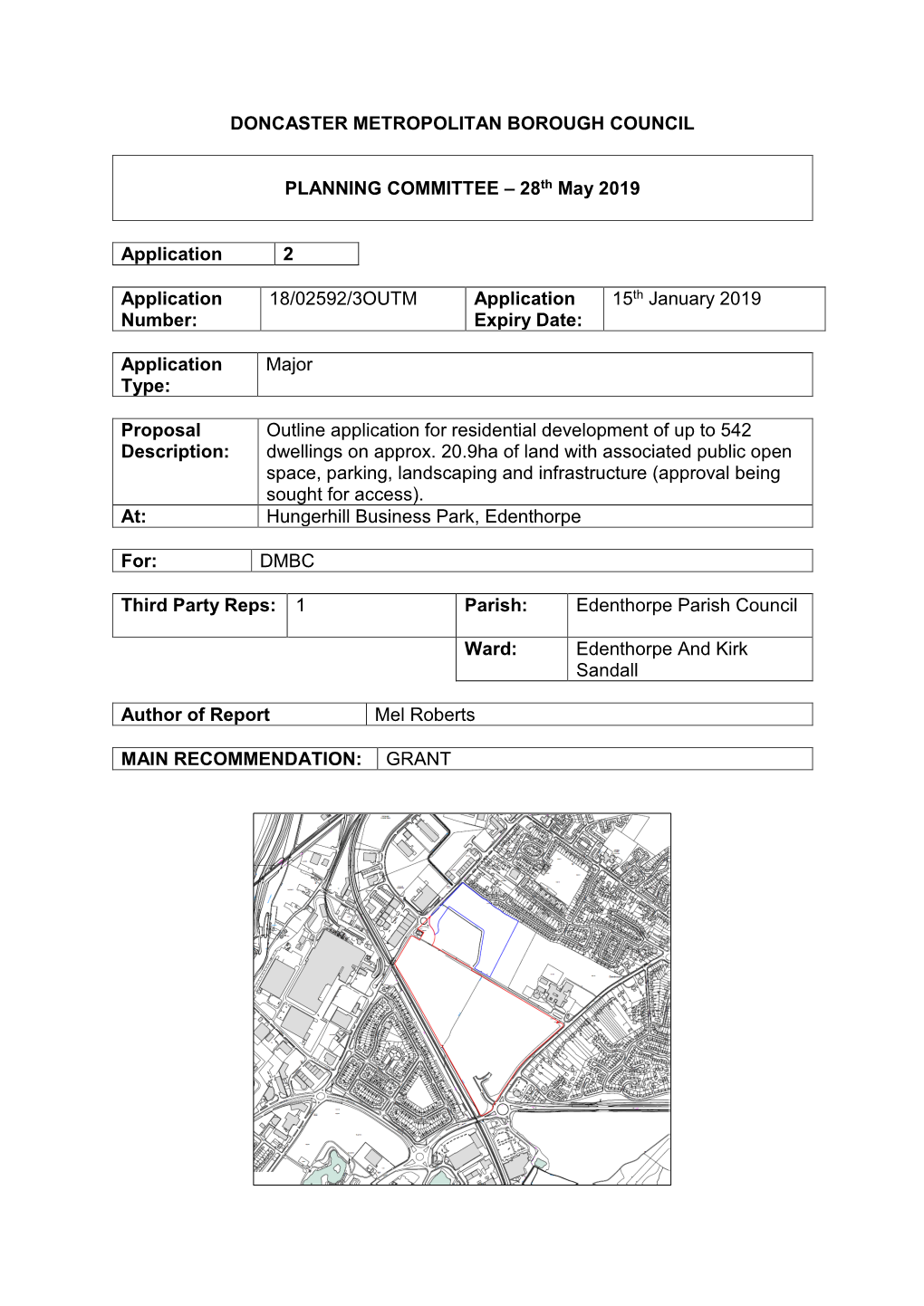 Doncaster Metropolitan Borough Council Planning