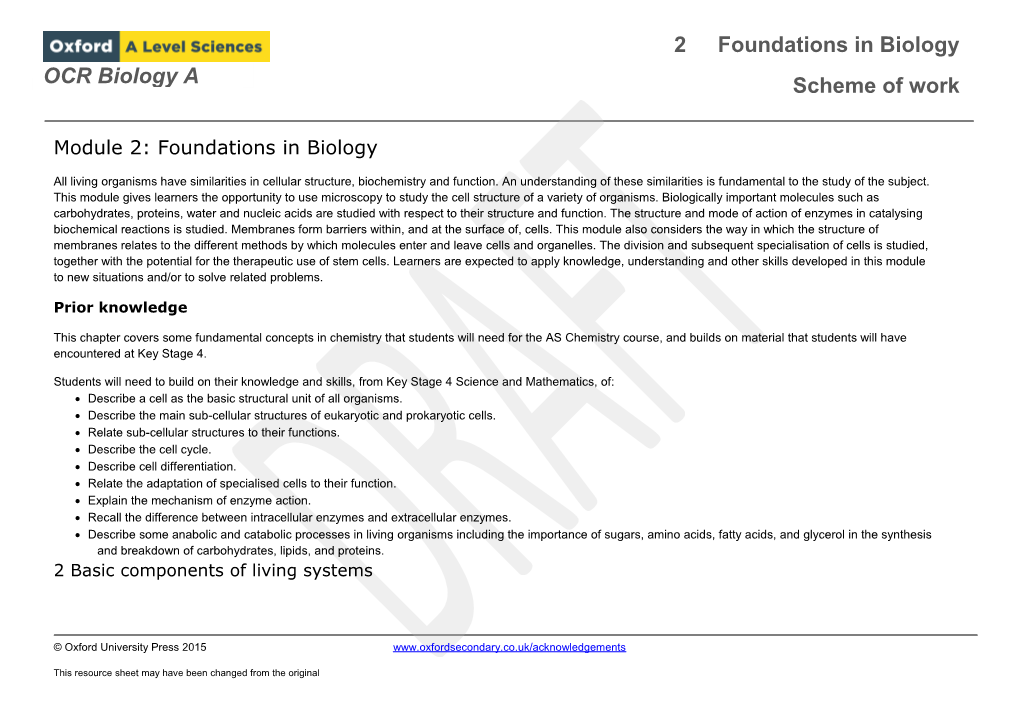 Relate the Adaptation of Specialised Cells to Their Function