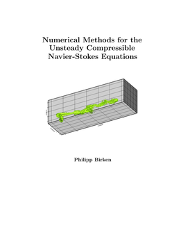 Numerical Methods for the Unsteady Compressible Navier-Stokes Equations