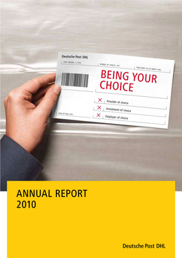 Annual Report 2010 I