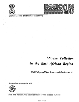 Marine Pollution in the East African Region