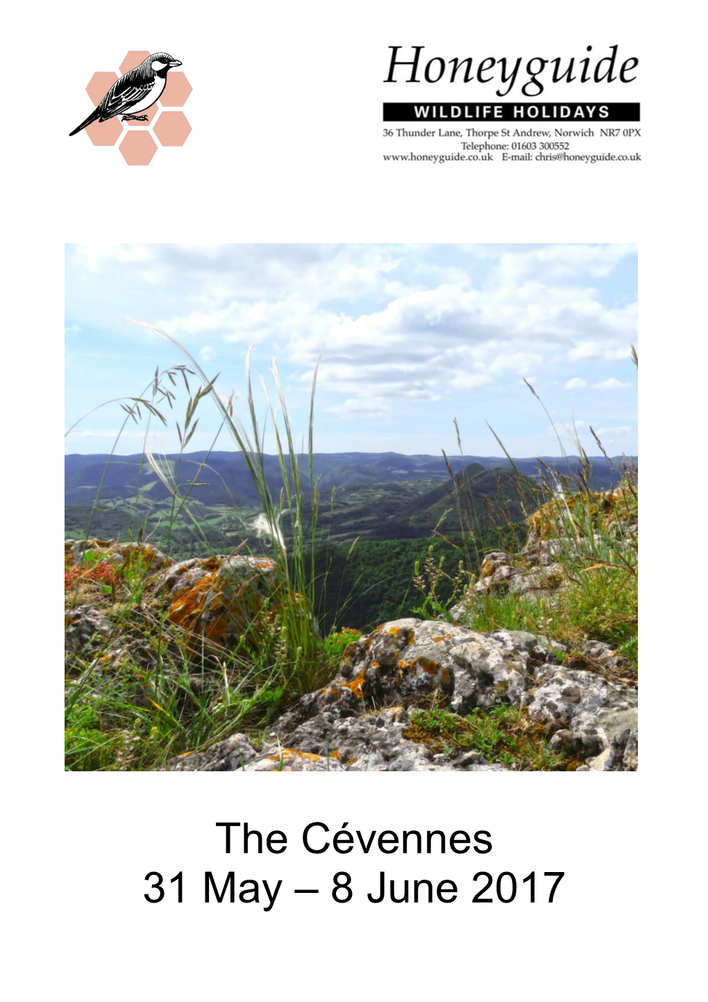 Cévennes 31 May – 8 June 2017